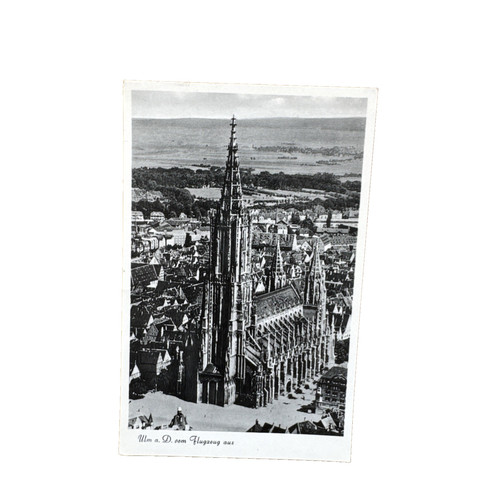 Cartolina postale ulm - postale, danubio