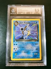 Pokémon Dark Blastoise Prima Edizione Holo Team Rocket BGS 8. 5Ita No Shining