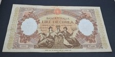 DIECIMILA 10000 LIRE REPUBBLICHE MARINARE REGINE DEL MARE 26/01/1957 ITALIA