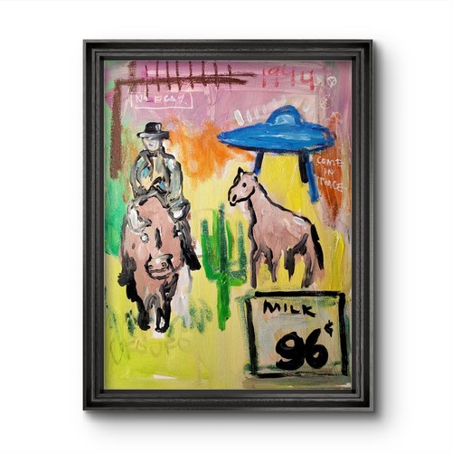 Quadro astratto espressionista