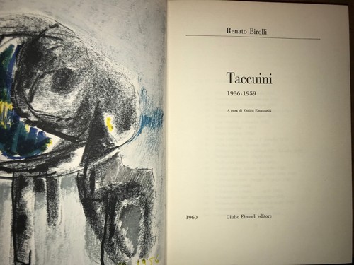 Sss renato birolli - renato, taccuini