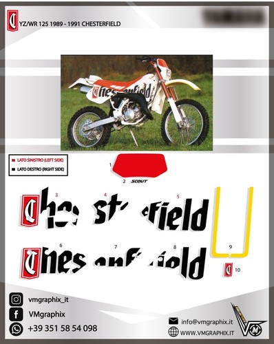 Crystal adesivi 125 - yz,