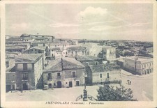 ad338 cartolina amendolara panorama provincia di cosenza