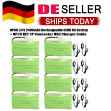 8x Batteria RC 2400mAh 9.6V AA