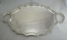 N5527 STUPENDO VASSOIO IN ARGENTO SHEFFIELD COLLECTION