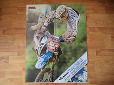 POSTER ANNO 2007 - TONY CAIROLI e YAMAHA YZ 250 F CROSS MOTOCROSS MX2