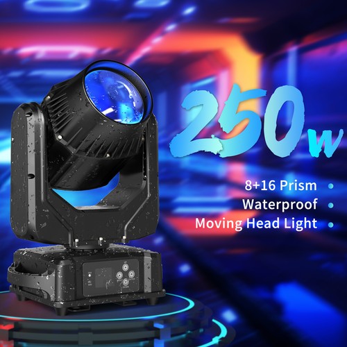 Impermeabile moving head 250w - head,
