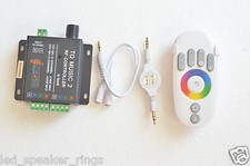 Controller musicale RF RGB sensibilità sonica e telecomando retroilluminazione LED 