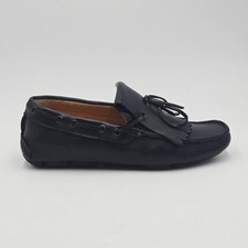 Scarpe Uomo Campanile Tg 40 Mocassini Blu Vera Pelle Listino 190€ 24ca