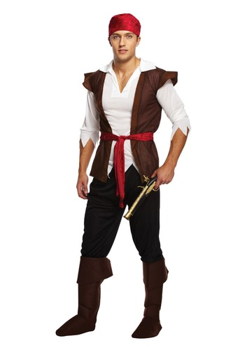 Costume pirata uomo passero