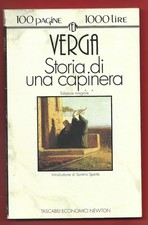 GIOVANNI VERGA - Storia di una capinera - NEWTON 1993 PRIMA EDIZIONE