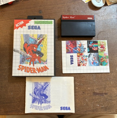 Sega master system spiderman - system,