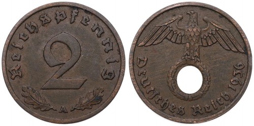 Germania pfennig impero - -,