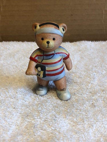 Figurina orso work out - figurina, con