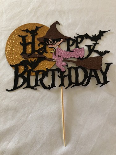 Cake topper glitterato harry - cake,