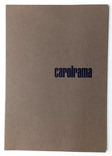 CAROL RAMA opere 1969-1971 -