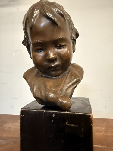 Antica scultura bronzo - antica, in