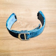Cartier Blue Alligator Leather