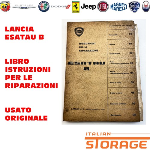 Lancia esatau libro - libro, manuale