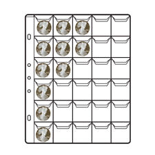 Busta porta monete Svar Venere 3x3/30 - raccoglitori 18x24 - 10 pezzi