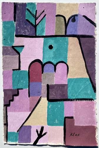 Paul klee quadro originale - quadro,