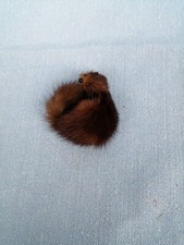 SPILLA IN PELLICCIA DI VISONE