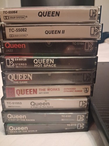 Queen cassettes - queen,