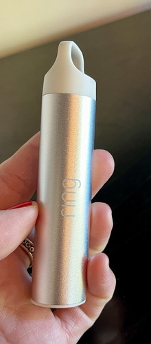 Powerbank cilindro argento