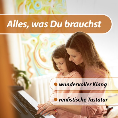 Piano digitale tasti pesati - tasti,