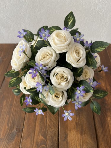 Bouquet rose artificiali