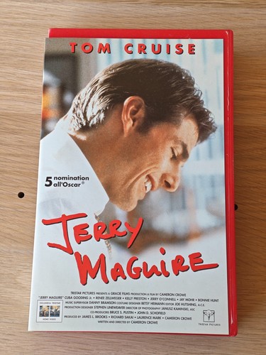 Jerry maguire tom cruise vhs - tom,