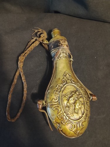 Antica fiaschetta polvere - fiaschetta, da