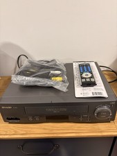 Sharp h973u vcr player vhs - vcr,