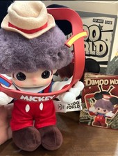 Ciondolo peluche vinile segreto Dimoo World X Disney Topolino Tv Show autentico