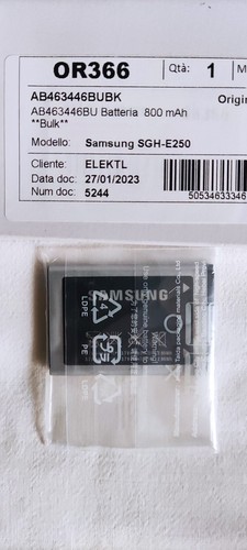 Batteria samsung sgh e250 - batteria, sgh-e250