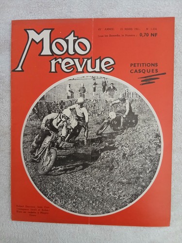 Moto revue 1534 3 1961 - moto, n°1534