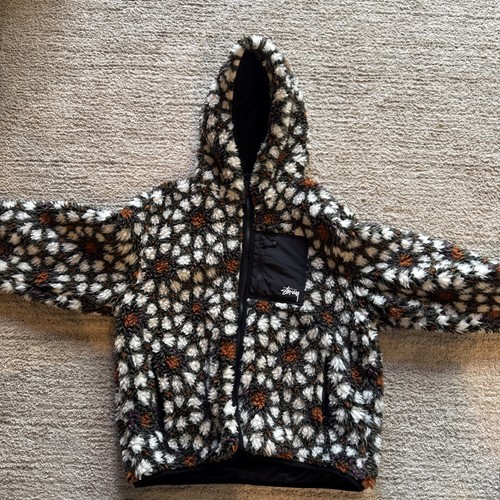 Giacca reversibile sherpa