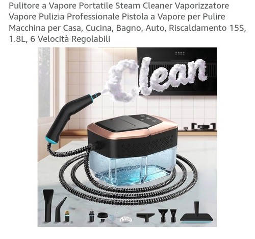 Pulitore vapore portatile - pulitore,