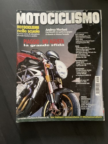 Motociclismo giugno 2001 moto - giugno,