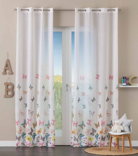 Pannello tenda con - anelli, per