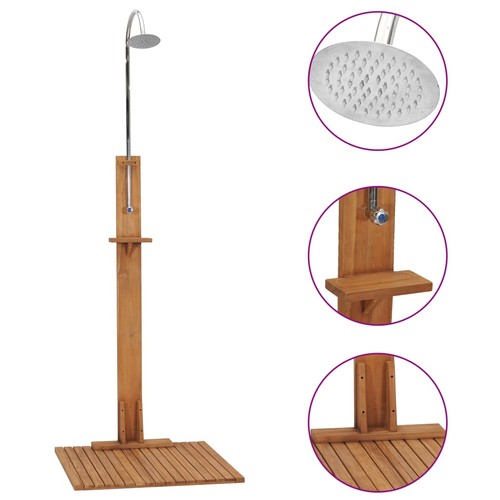 Doccia giardino 75x75x210 - doccia,