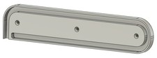 Pair of Narrow Tambour Door