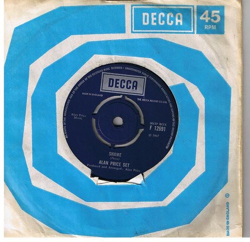 The alan price set shame - set,