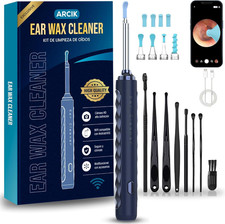 Pulisci Orecchie Con Telecamera Wifi - Otoscopio Pulizia Orecchie HD - Togli Cer