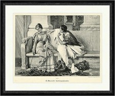 G. Muzzioli. Panca in marmo