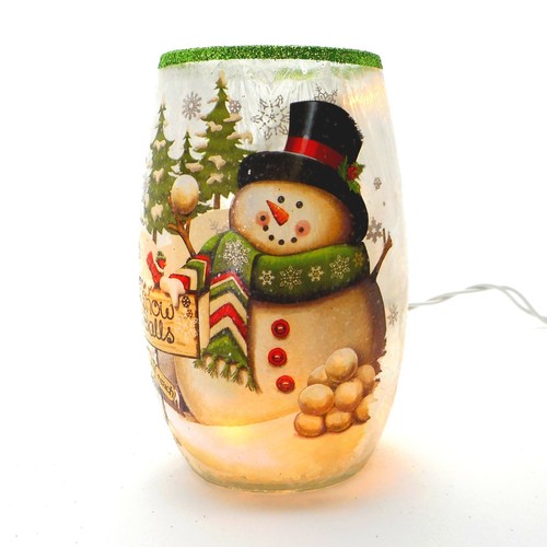 Pupazzo neve decorativo in - decorativo,