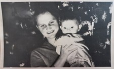 Foto d'epoca sovietica Donna