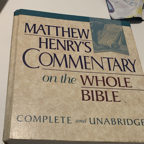 Hendrickson matthew henry - matthew, henry's