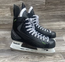 Pattini da Hockey su Ghiaccio Reebok 22K Ribcore Proformance Lama in Acciaio Taglia 11D