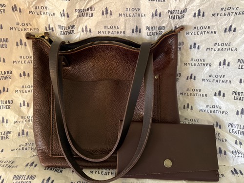 Borsa tote portland pelle - pelle,